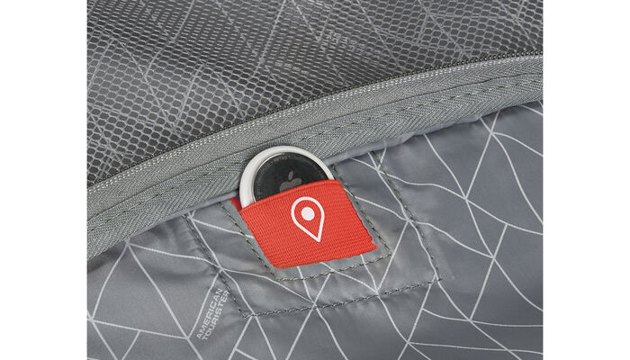 Beépített AirTag tartó