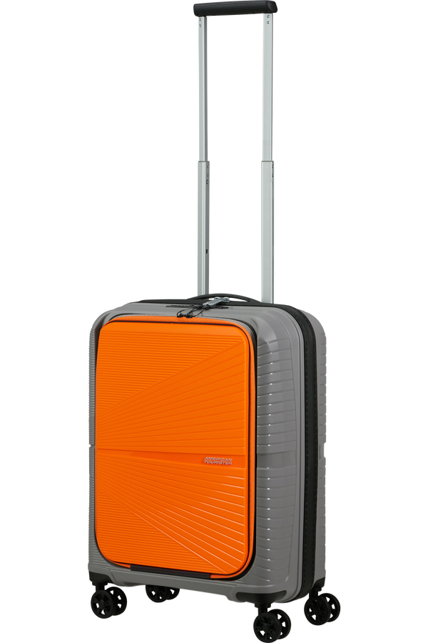 American Tourister Airconic Spinner Frontloader 15.6' 55cm  Sz&uuml;rke/Narancss&aacute;rga