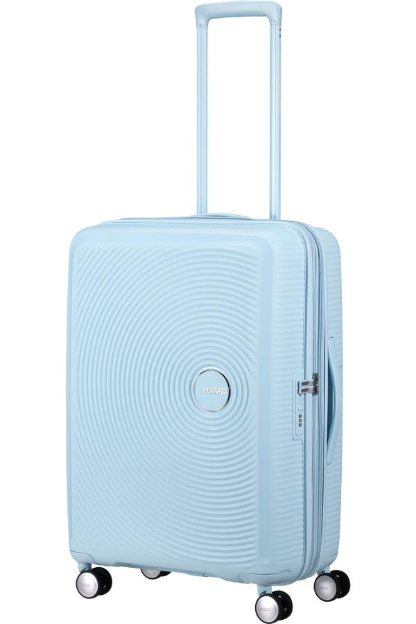 American Tourister SoundBox Spinner TSA Expandable 67cm  Pasztell kék American Tourister SoundBox Spinner TSA Expandable 67cm  Pasztell kék