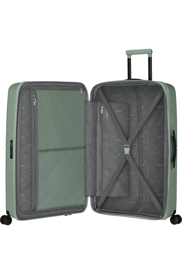 American Tourister DashPop Spinner Expandable TSA 77cm  Iceberg Green