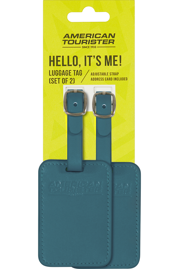 Luggage Tags Bőr&ouml;ndc&iacute;mke &ndash; K&eacute;szlet 2 darab