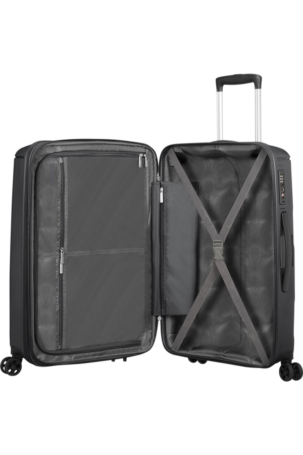 American Tourister Sunside Spinner Expandable 68cm  Black