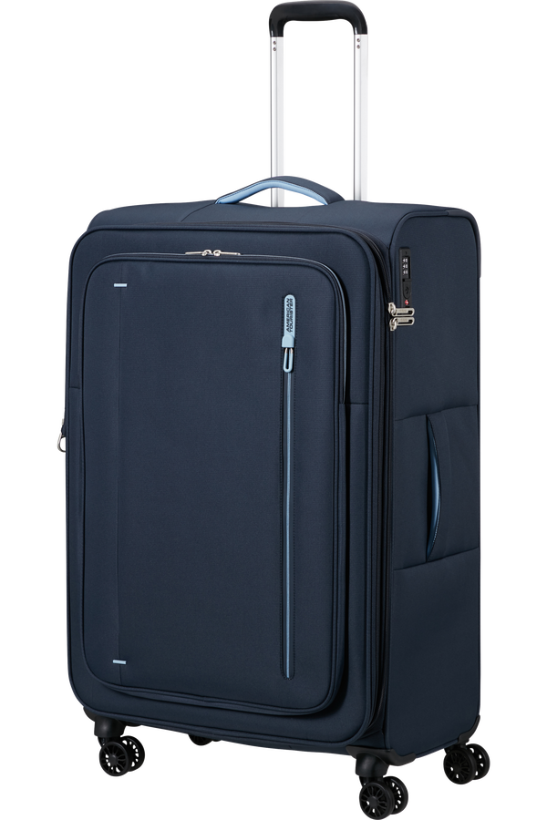 American Tourister Cloudrider Spinner EXP TSA L  Sky Navy