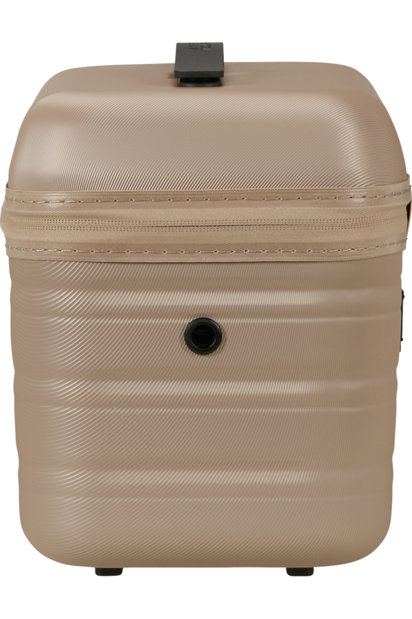 American Tourister Flashline Beauty Case  Ivory Gold