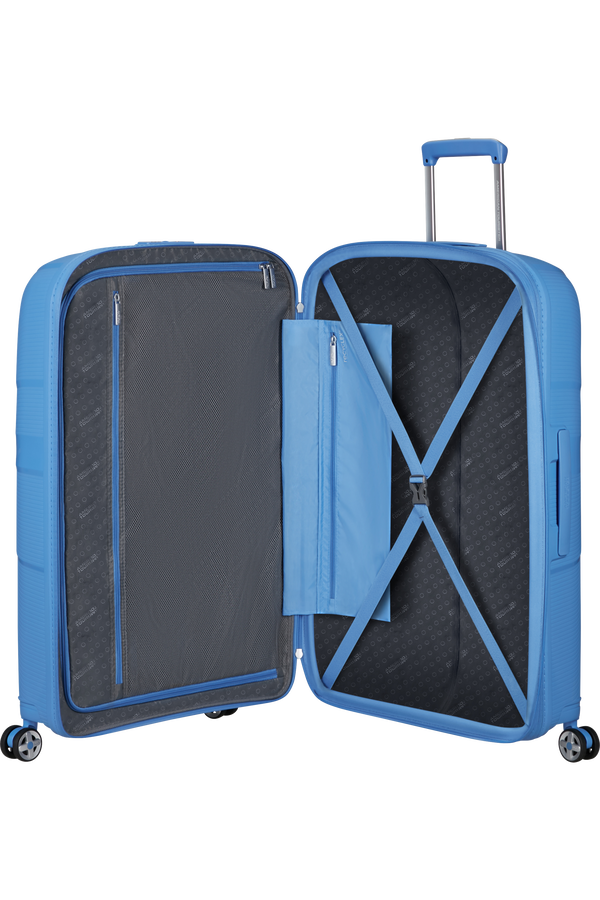 American Tourister Starvibe Spinner Expandable 77cm Tranquil Blue