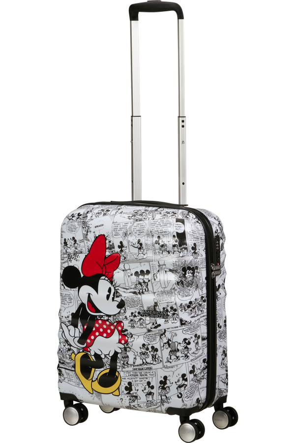 American Tourister Disney Wavebreaker Spinner TSA Disney Fl 55cm  Minnie, fehér