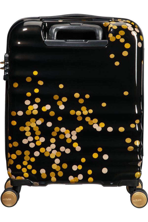 American Tourister Wavebreaker Spinner 55cm  Confetti Black