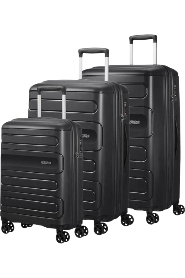 American Tourister Sunside 3 Pc Set C Black