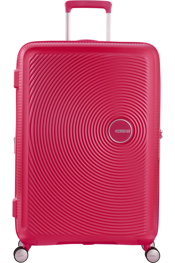 American Tourister Soundbox Spinner poszerzany 67cm Lightning Pink