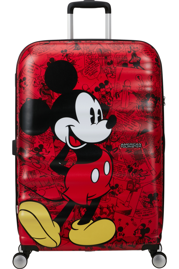 American Tourister Disney Wavebreaker Spinner TSA Disney Fl 77cm  Mickey, piros