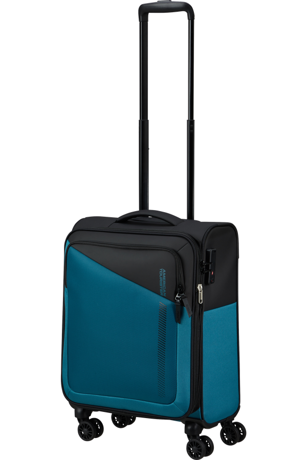 American Tourister Daring Dash Spinner Expandable TSA S  Fekete/K&eacute;k