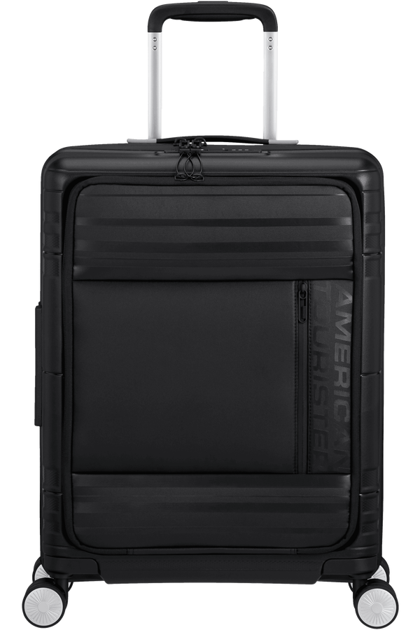 American Tourister Hello Cabin Spinner TSA Coated 55cm Onyx Black