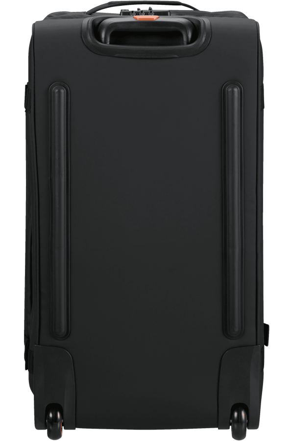 American Tourister Urban Track Duffle with Wheels Lmtd M  Fekete/Narancssárga American Tourister Urban Track Duffle with Wheels Lmtd M  Fekete/Narancssárga