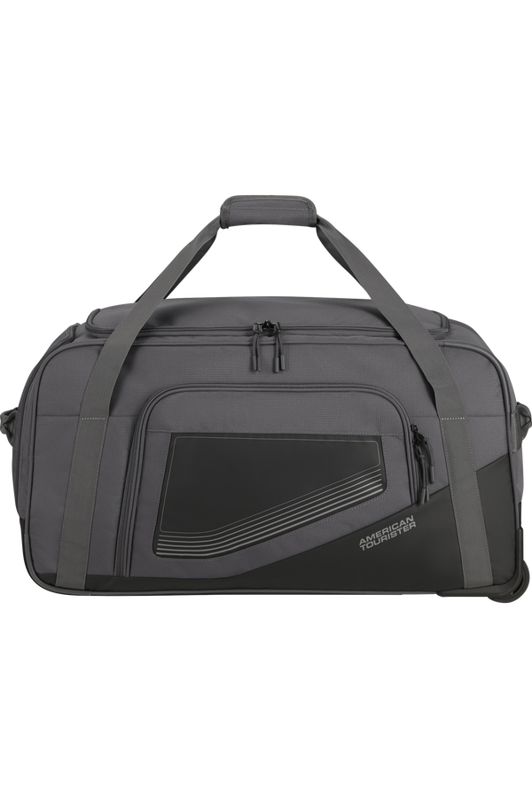 American Tourister City Racer Duffle with Wheels M Fekete