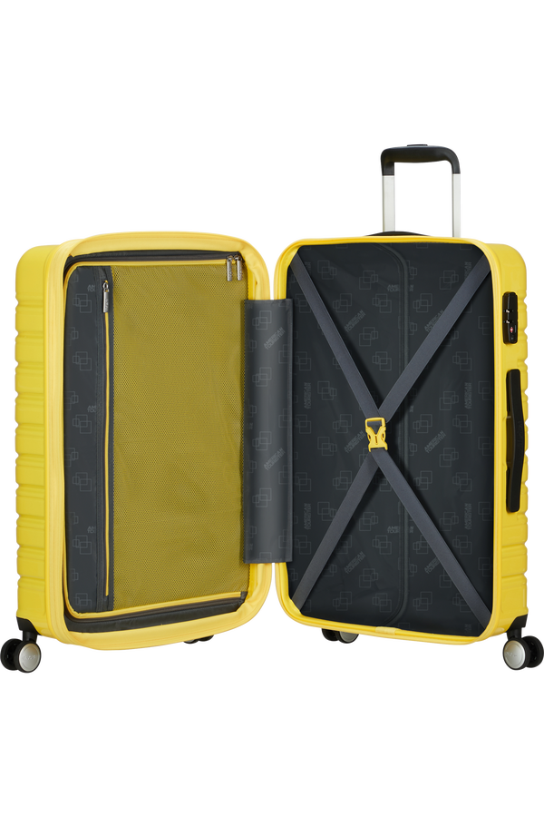 American Tourister Flashline Pop Spinner Exp TSA 67cm  Lemon Yellow
