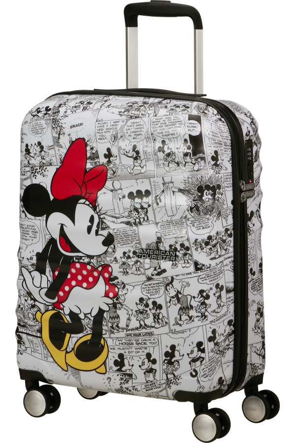 American Tourister Disney Wavebreaker Spinner TSA Disney Fl 55cm  Minnie, fehér