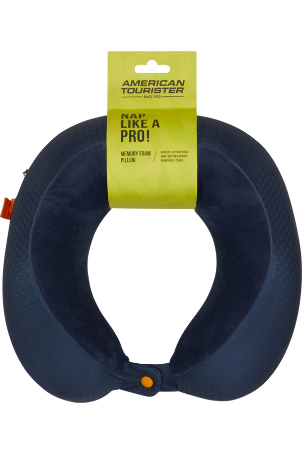 American Tourister American Tourist. Ta Travel Pillow Memoryfoam  K&eacute;k/Narancs