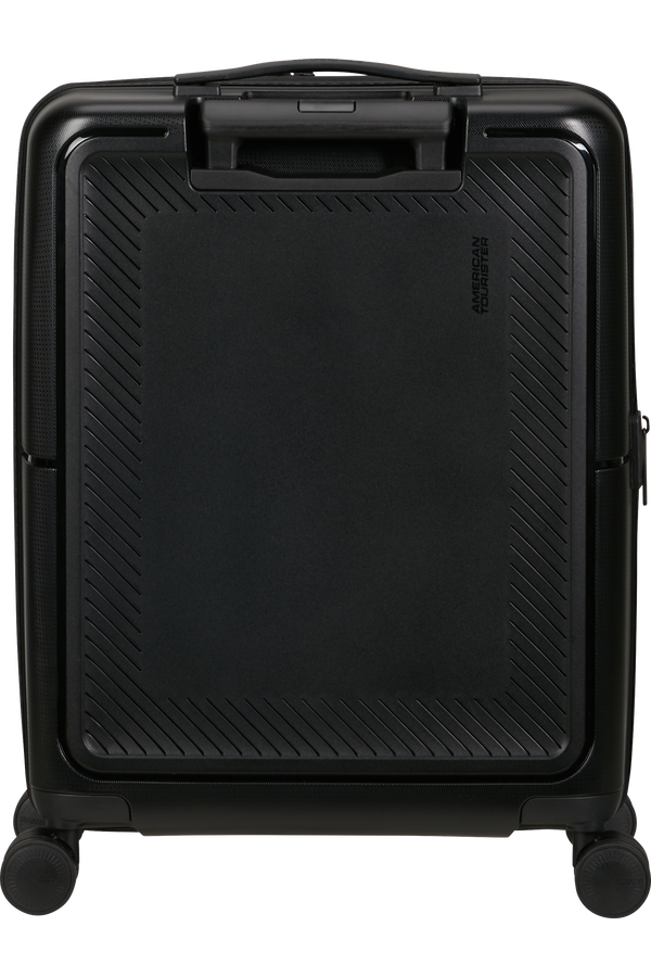 American Tourister DashPop Spinner Expandable Frontloader 55cm  True Black American Tourister DashPop Spinner Expandable Frontloader 55cm  True Black