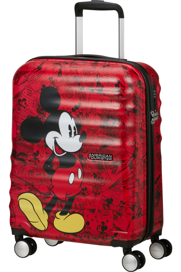 American Tourister Disney Wavebreaker Spinner TSA Disney Fl 55cm  Mickey, piros American Tourister Disney Wavebreaker Spinner TSA Disney Fl 55cm  Mickey, piros