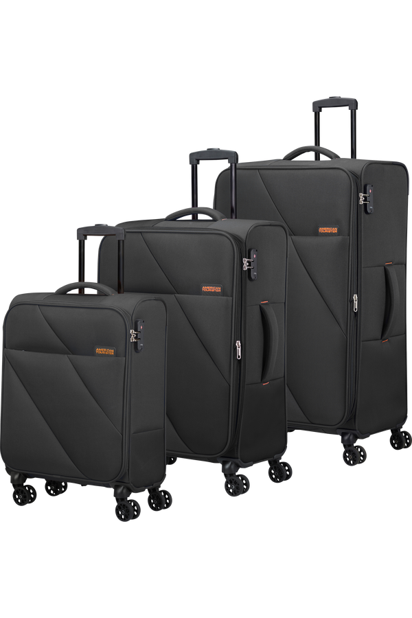 American Tourister Sun Break 3 PC SET A  Fekete