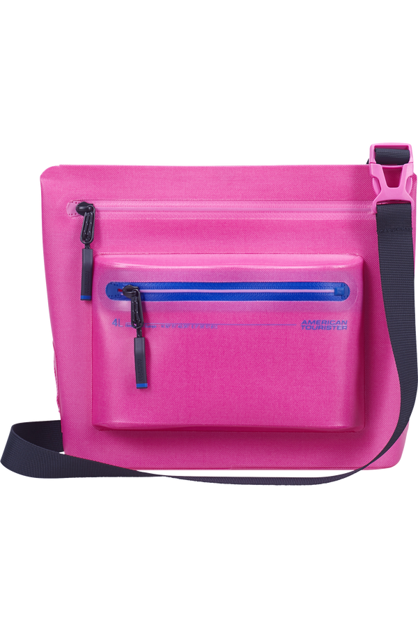 Colourdry M V&aacute;llt&aacute;ska | American Tourister Colourdry Shoulder Bag M  Electric Fuchsia