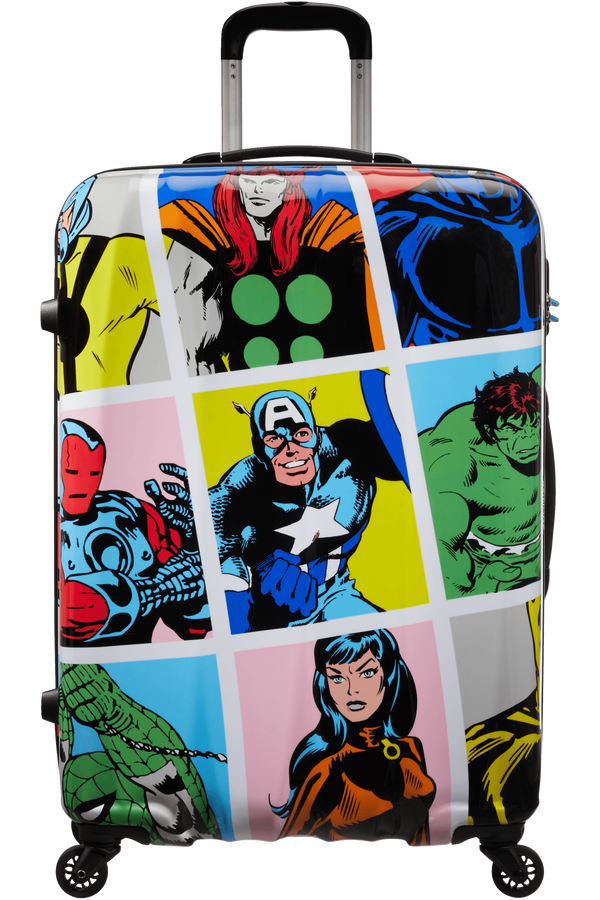 American Tourister Marvel Legends Spinner Alfatwist 75cm  Marvel Pop Art