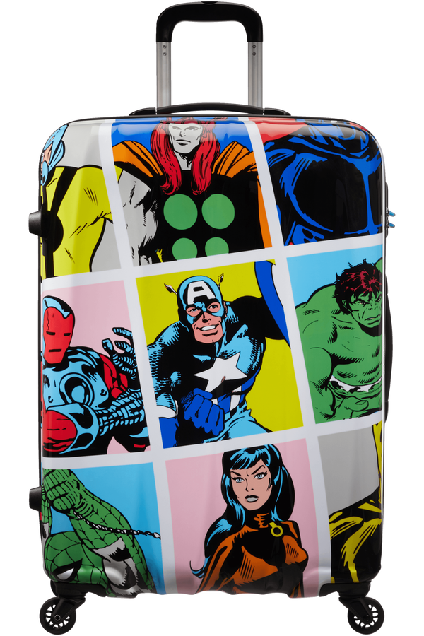 American Tourister Marvel Legends Spinner Alfatwist 75cm Marvel Pop Art
