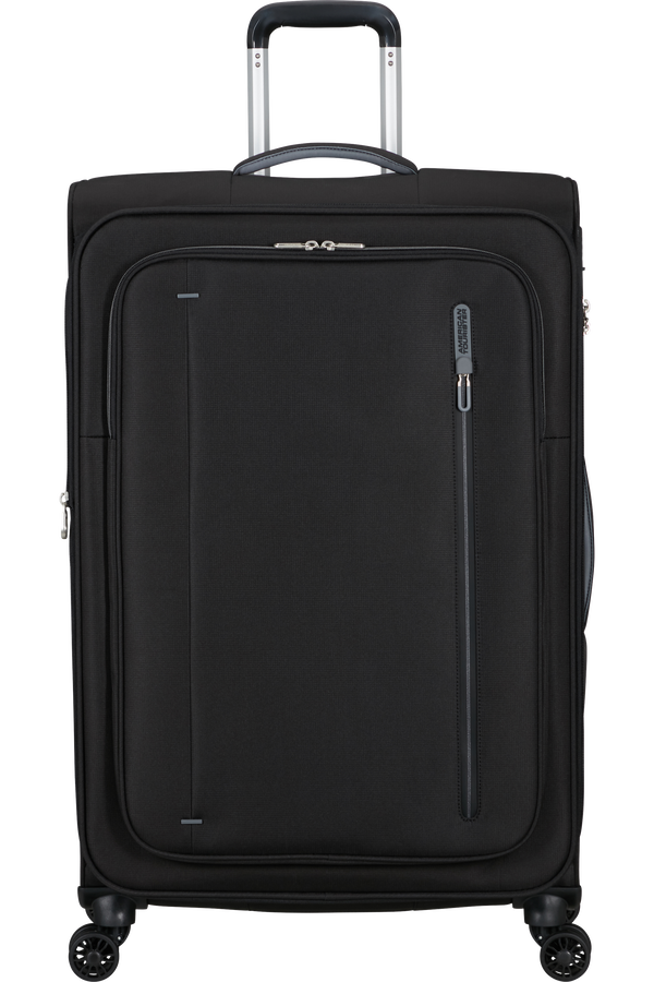 American Tourister Cloudrider Spinner EXP TSA L  Koromfekete