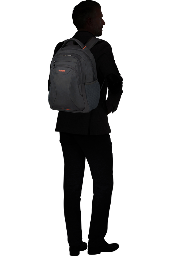 American Tourister At Work Laptop Backpack  15.6inch Black/Orange American Tourister At Work Laptop Backpack  15.6inch Black/Orange