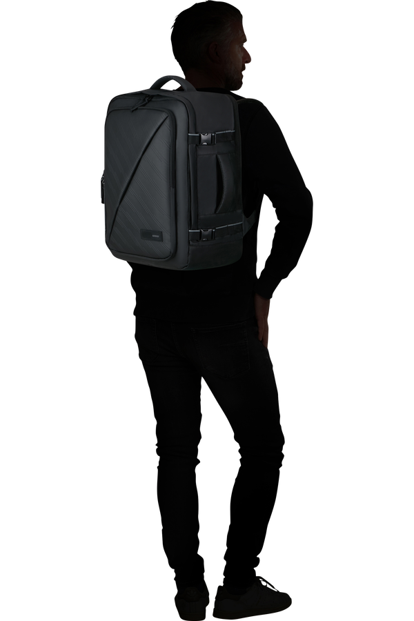 American Tourister Take2cabin Backpack Prime M  Fekete