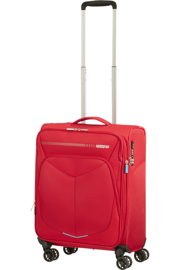 American Tourister Summerfunk Spinner Exp TSA 55cm  Red