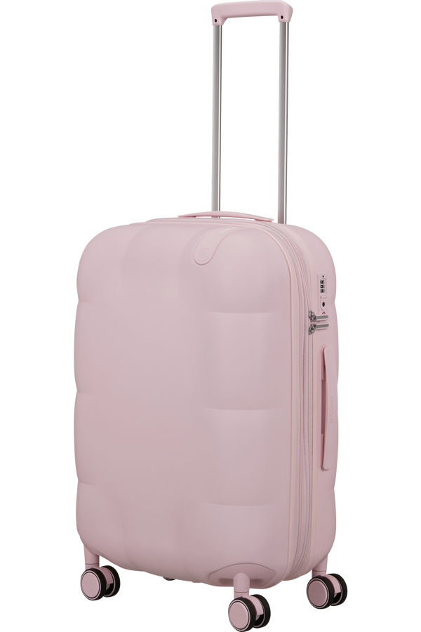 Dreami 67cm K&ouml;zepes m&eacute;retű feladhat&oacute; poggy&aacute;sz | American Tourister Dreami Spinner Exp Tsa 67cm  Dreamysky Pink