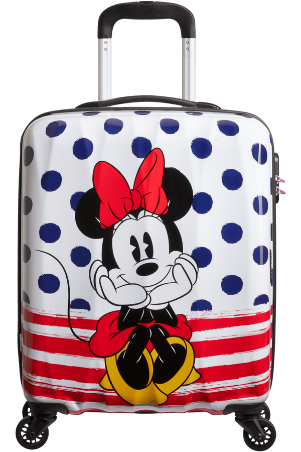 American Tourister Disney Legends Spinner 55cm  Minnie Blue Dots