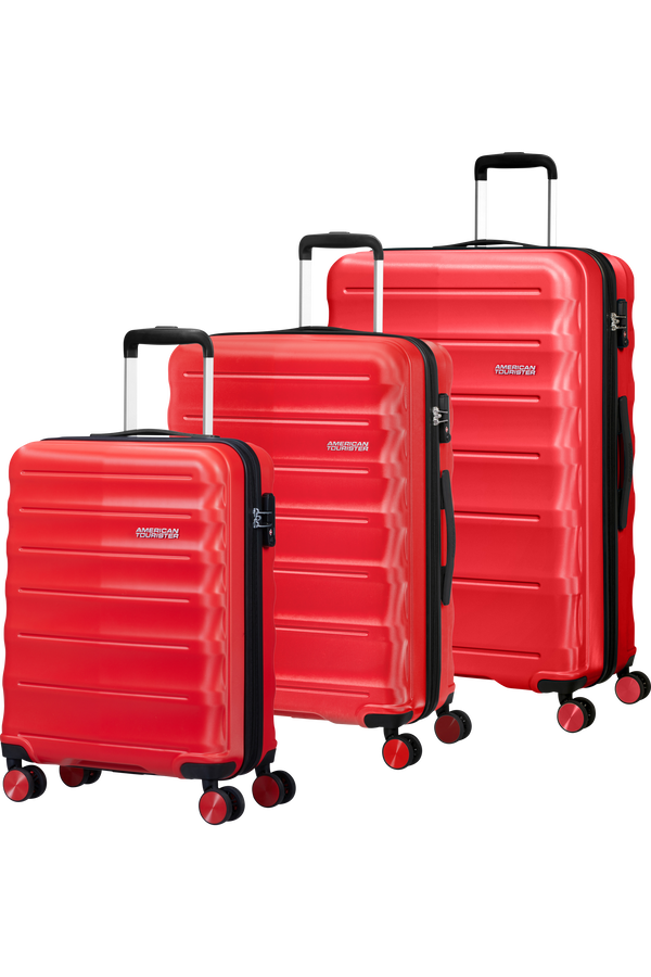 American Tourister Speedlink 3 PC Set A  Piros