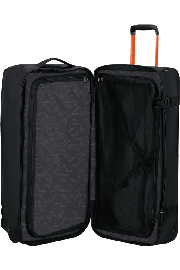 American Tourister Urban Track Duffle with wheels Lmtd L  Fekete/Narancssárga