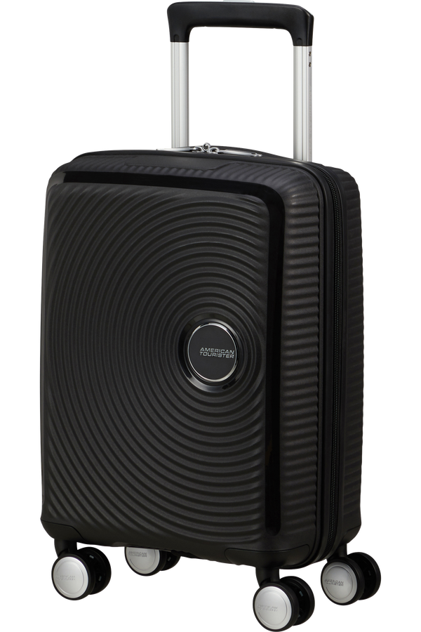 American Tourister Soundbox Mini Spinner 47cm  M&eacute;ly fekete