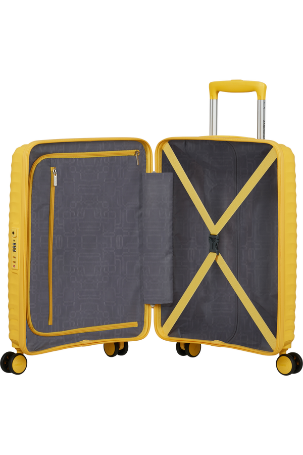 American Tourister Diablast Spinner TSA 55cm  Digital Yellow