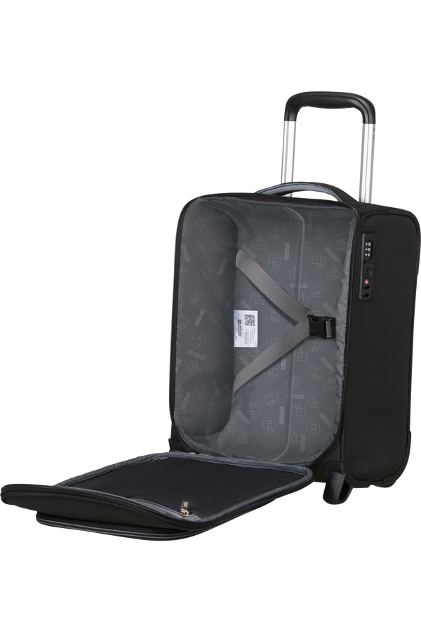 Cloudrider S/M Upright (2 ker&eacute;k) | American Tourister Cloudrider Upright Underseater Tsa  Koromfekete