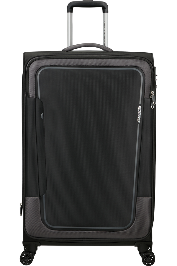American Tourister Pulsonic Spinner Expandable 81cm  Aszfalt fekete