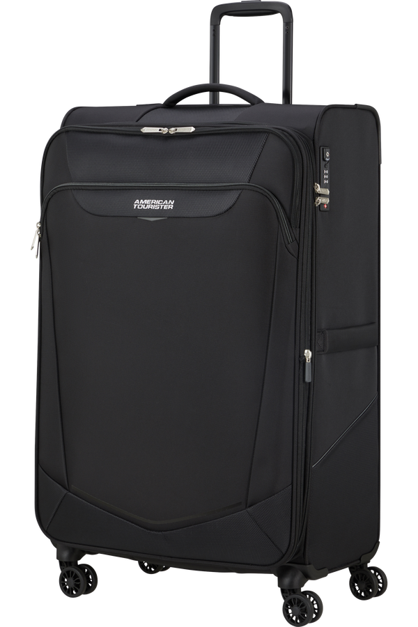 American Tourister SummerRide Spinner L EXP TSA 80cm Fekete American Tourister SummerRide Spinner L EXP TSA 80cm Fekete