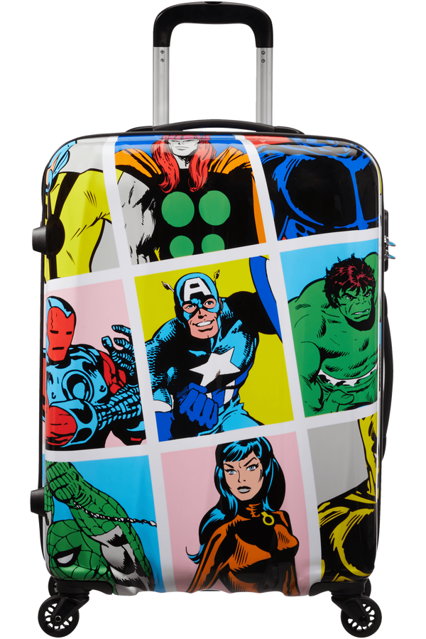 American Tourister Marvel Legends Spinner Alfatwist 65cm  Marvel Pop Art