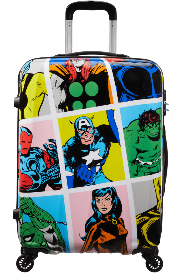 American Tourister Marvel Legends Spinner Alfatwist 65cm Marvel Pop Art