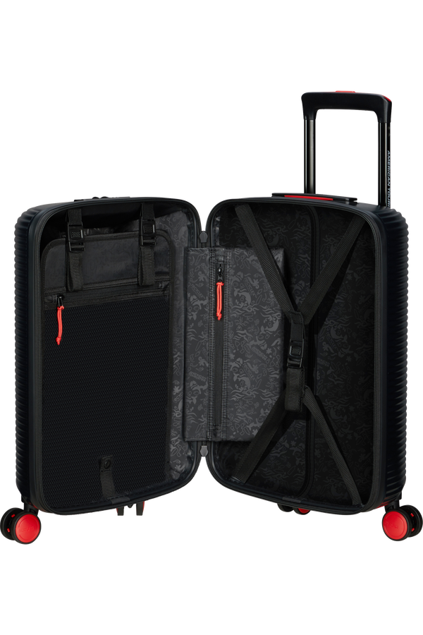 American Tourister Rollio Spinner 52cm  Fekete/piros American Tourister Rollio Spinner 52cm  Fekete/piros