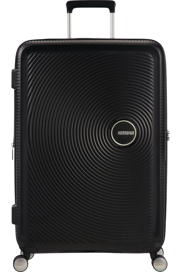 American Tourister Soundbox Spinner poszerzany 67cm Bass Black