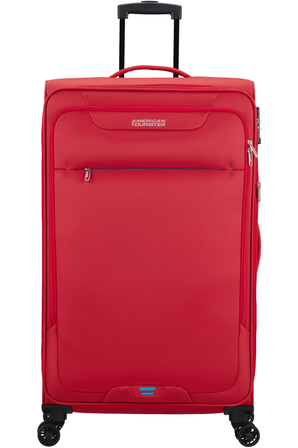 American Tourister Street Roll Spinner L Tsa Exp L  Piros