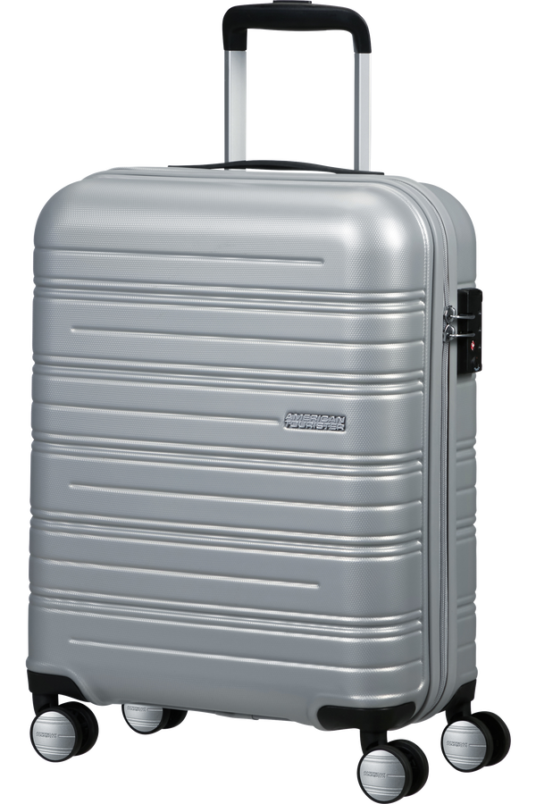 American Tourister High Turn SPINNER 55/20 TSA 55cm  Silver