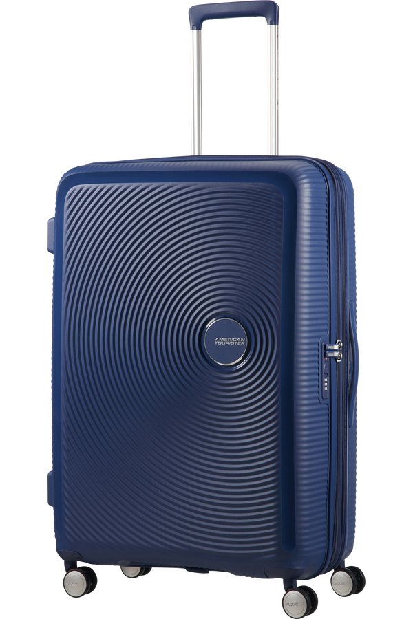 American Tourister Soundbox Spinner Expandable 77cm Midnight Navy