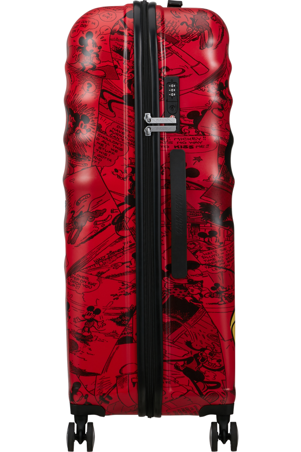 American Tourister Disney Wavebreaker Spinner TSA Disney Fl 77cm  Mickey, piros