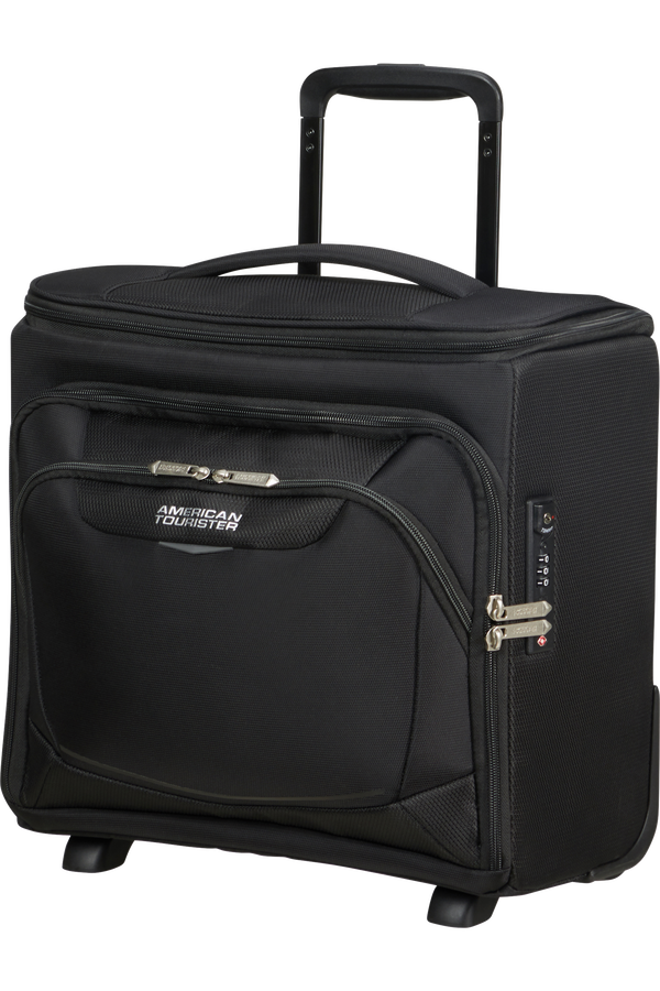 American Tourister SummerRide Upright Underseater Expandable Tsa Fekete American Tourister SummerRide Upright Underseater Expandable Tsa Fekete