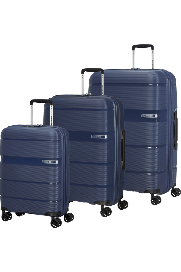 American Tourister Linex 3 Pc Set A  Deep Navy